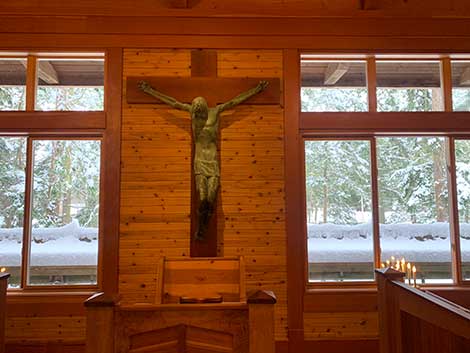 Monastic Choir in Winter